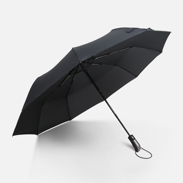 Free Shipping Wind Resistant Folding Automatic Umbrella Male Auto Luxury Big Windproof Umbrellas For Men Rain Black Coating