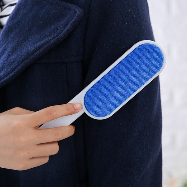 Anti-Static Magic Lint Dust Hair Removal Dry Cloth Cleaning-Sided Brush Double Wool Sweater Sticky Clothes Dust Brush Device