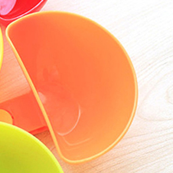 8Pcs Creative Seasoning Cup Dish with Clamps Jam Dish Tomato Sauce Serving Bowls Can Clip