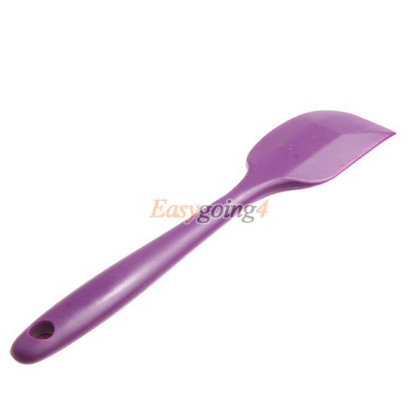 EA14 Silicone Batter Spatula Scraper Cake Tool Kitchen Accessory Colors for Xmas