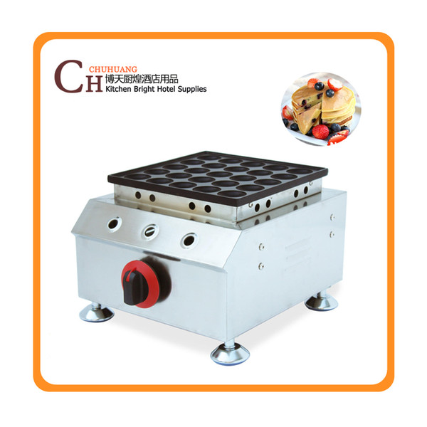 Full of stainless steel 25 holes Gas Poffertjes grill machine with CE certificate