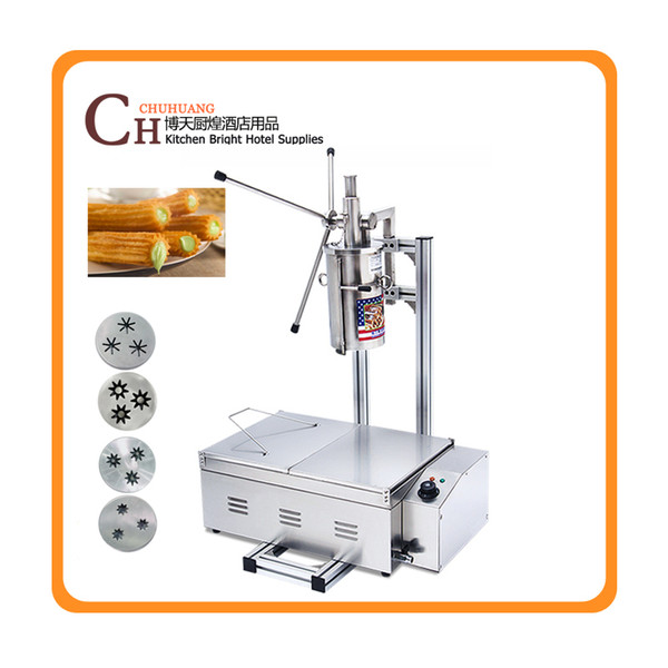 Full of stainless steel 304 Churros machine and fryer, churo filler making machine