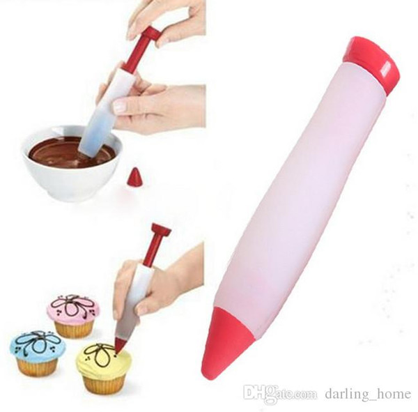 Silicone Food Writing Pen Chocolate Decorating Pen Cake Mold Household Tools Craft Supplies Kitchen Accessories Home Decor