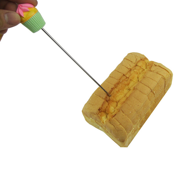 Cake Tester Stirring Rod Long Needle Bread Probe Stainless Steel Cake Muffin Baking Bread Tools Detector Needles