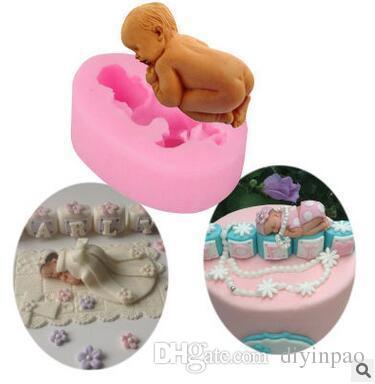 New Arrival Baby Baking Moulds Baby Birthday Cake Making Moulds Cake Moulds High Quality Chocolate Making Model Baking Tools