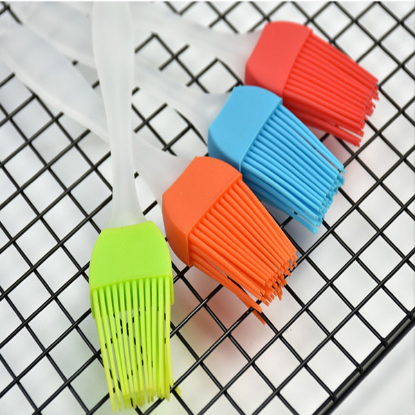 Bakeware food grade high temperature silicone barbecue oil brush Barbecue kitchen baking cake egg cream brush