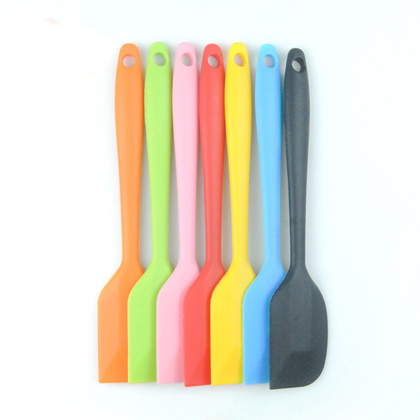 Silicone Spatula Batter 21cm Scraper Non-stick Rubber Cake Spatula for Cooking Baking Heat Resistant Dishwasher Safe Cake Tools TC181019