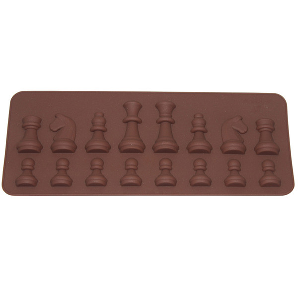 New Baking Supplies Silicone Chess Chocolate Mold Cake Mould Baking Decorating Handmade Chocolate Candy Mold Moulds