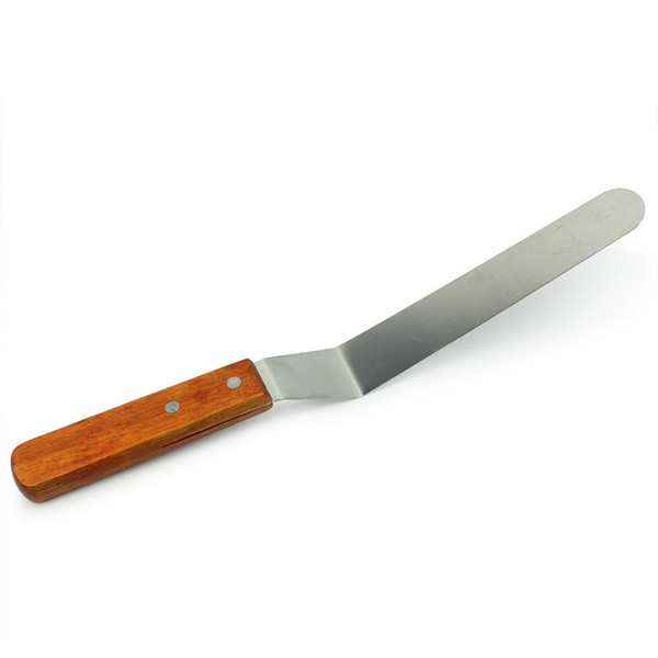 Wholesale- Wooden Handle Stainless Steel 8