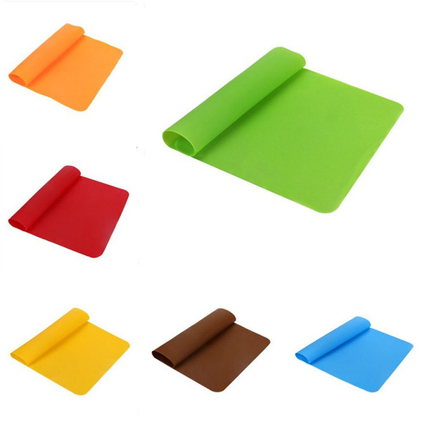 40x30cm Silicone Mats Baking Liner Best Silicone Oven Mat Heat Insulation Pad Bakeware Kid Table Mat Free shipping