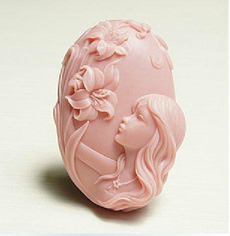 Flower Faerie mould Craft Art Silicone Soap mold Craft Molds DIY Handmade soap molds