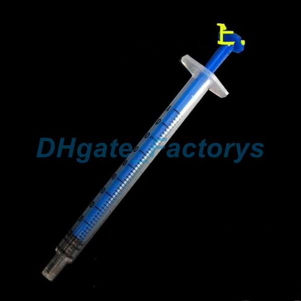 The Most Cheap Disposable1 ML Medical Nutrient Measuring Plastic Injector Syringe DHL Free Shipping