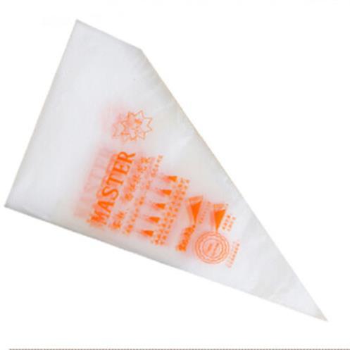 Wholesale- 100PCS/bag Disposable Piping bag Icing Nozzle Fondant Cake Decorating Pastry Tips Tools