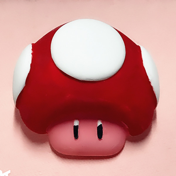 P880 Super Mario Mushroom Head DIY plaster mold Silicone Mould