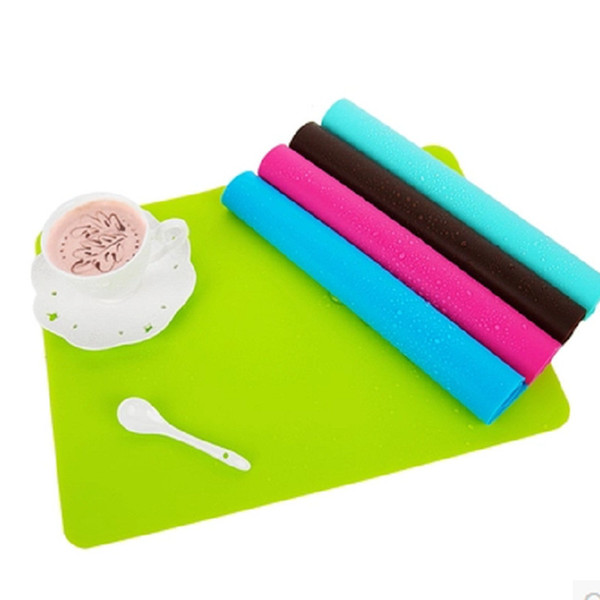 40*30cm/15.7*11.8inch Silicone Mats Baking Liner Silicone Oven Mat Heat Insulation Pad Bakeware Pastry Mats Cooking Tool Table Placemat 0190