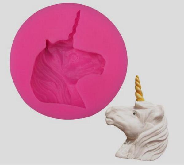 10PCS/LOT, Cartoon Unicorn Fondant Cake Chocolate Cookies Sugarcraft Mold Cutter Silicone Mould Bake Tools DIY Hot Sale!