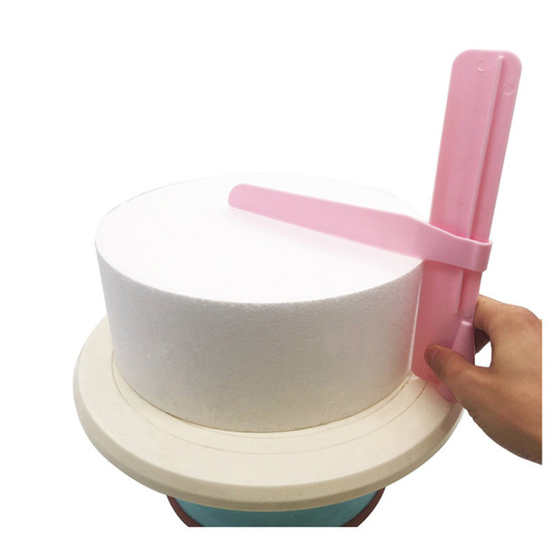 Cake Scraper Smoother Adjustable Fondant Spatulas Cake Edge Smoother Cream Decorating DIY Bakeware Tableware Kitchen Cake Tool