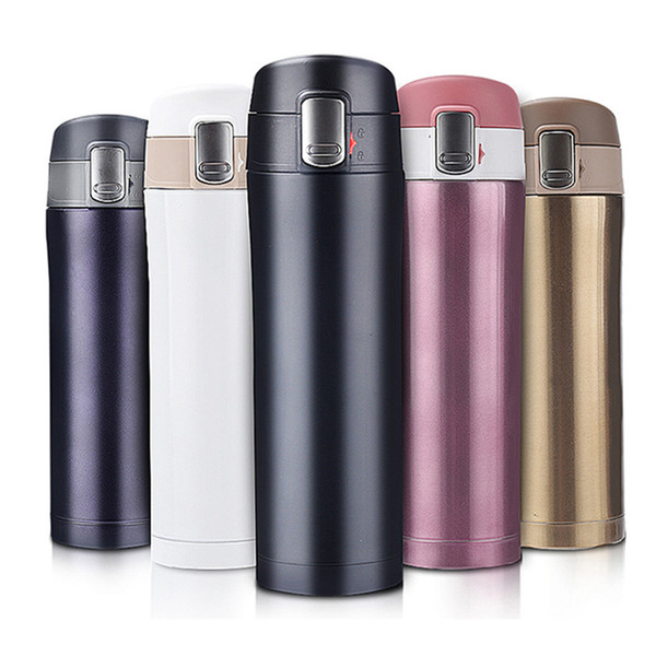 350/500ml Stainless Steel Insulated Cup Fashion Coffee Tea Thermos Mug Thermal Bottle Thermocup Travel Drink Bottle Thermos Water Bottle