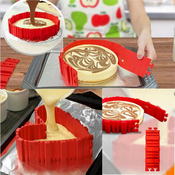 2017 Magic Bake Snakes Food Grade Silicone Cake Mold Bake Diy All Kinds of Cake Mould Baking Tools for Cakes