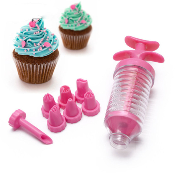 Deco Icing Pen Cake Decorating Tools Nozzles Set Piping Cream Syringe Tips Muffin Dessert Decorators With Pastry Bag Coupler Tip