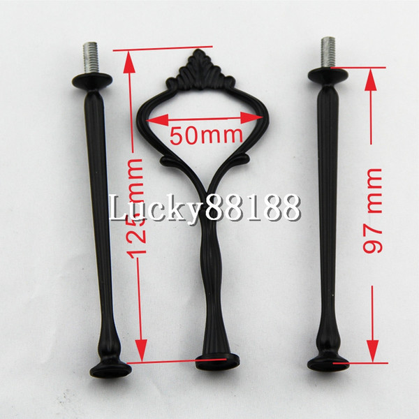 2019 New BIG CROWN 3 tiers cake stand fittings/ cake stand handles , Eight colors for you to choose 100 sets/ bag.