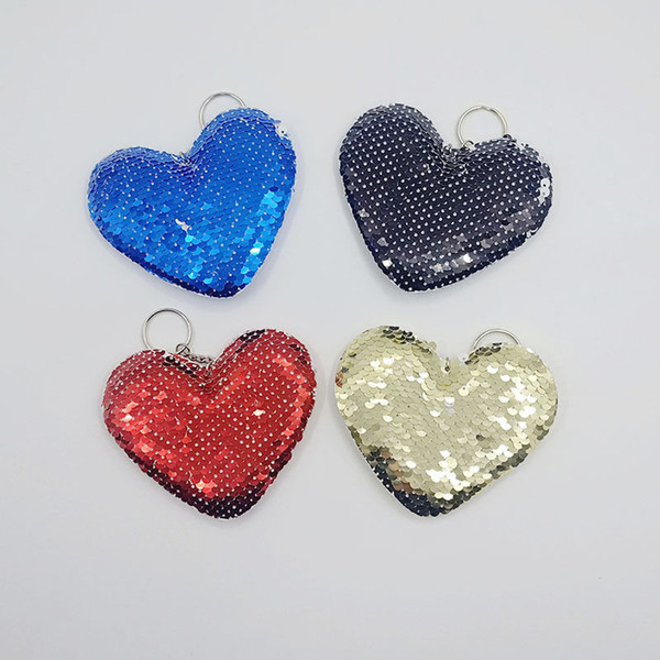 sublimation sequins blank heart five stars shape materials for bag decoration hot transfer printing consumables wholesale