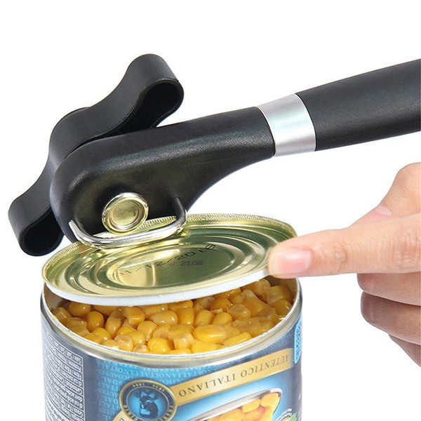 Professional Manual Can Opener Stainless Steel Tin Can Opener Multifunctional Beer Bottel Grip Can Opener Kitchen Tool CF-01