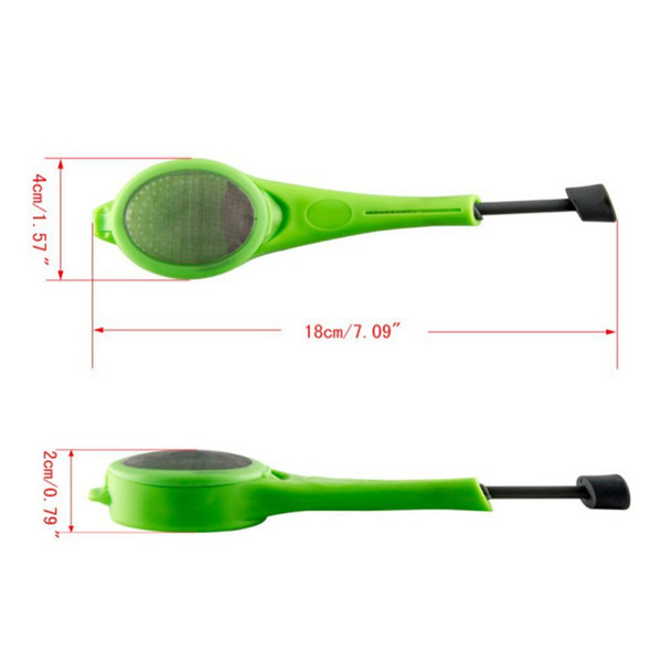 3PCS Tea Infuser Gadget Press Food Grade Silicone Coffee & Tea Strainer Kitchen Tools