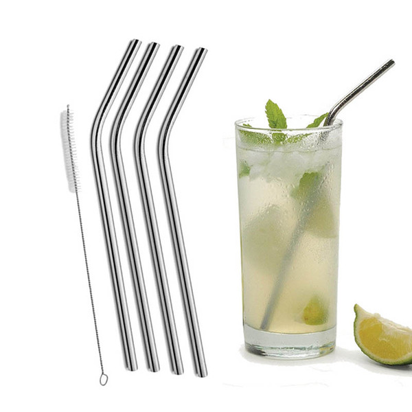 Hot Sale Stainless Steel Drinking Straws 8.5