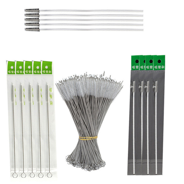 Straw Cleaning Brush for Drinking Pipe Nylon Stainless Steel Straw Brushing Drinking Straw Bar Tea Tools for Tumbler Cups Party Decorations