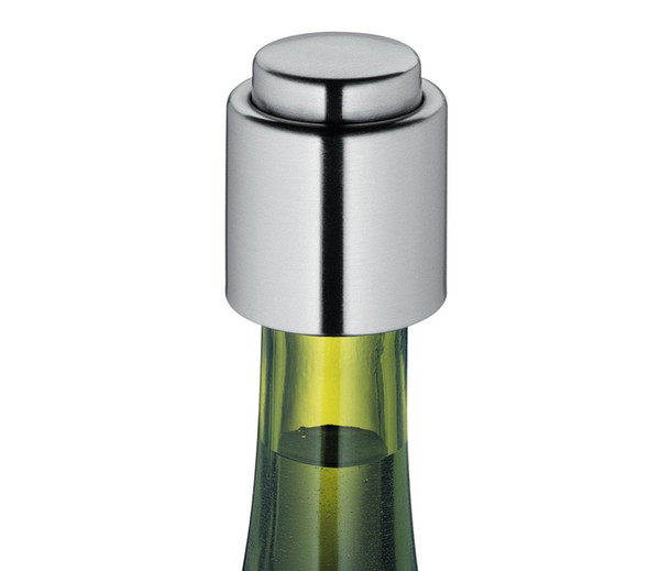 Stainless Steel Wine Sealer Stopper Champagne Saver Leakproof Reusable No More Spills or Messy