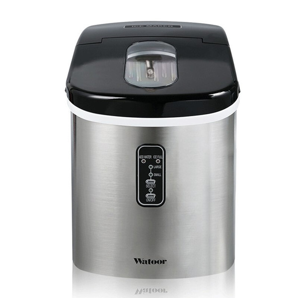 16kgs/24H Portable Automatic ice Maker, Household bullet round ice make machine for family, small bar,coffee shop