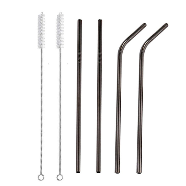 Reusable Creative Stainless Steel Drinking Straws for Beverage Coffee