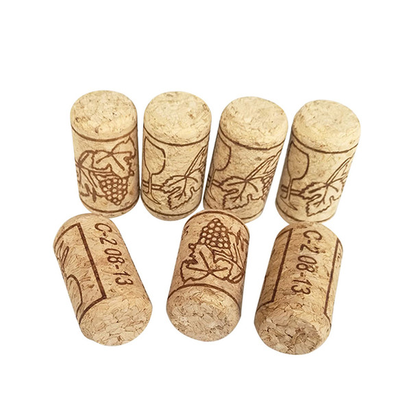 100pcs Reusable Wine Cork Portable Sealing Wine Cork Functional Wine Bottle Cover Wooden Sealing Caps Bar Tool Kitchen Accessories