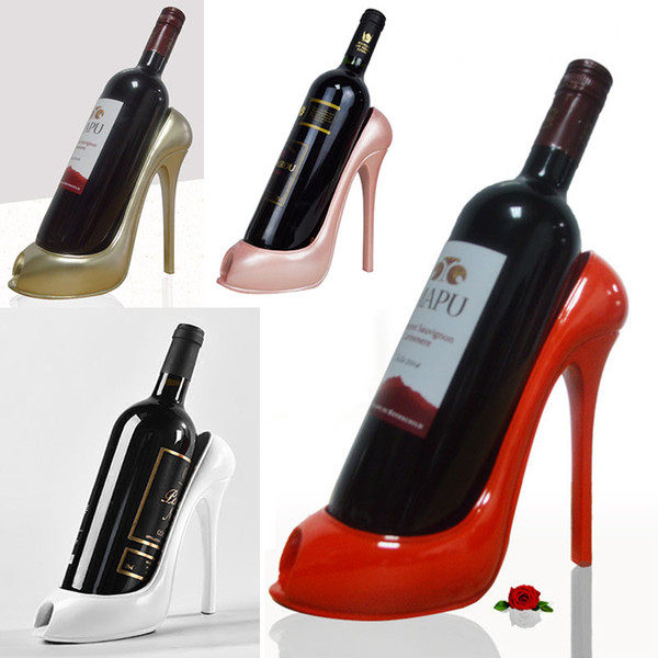 High Heels Wine Rack Silicone Wine Bottle Holder Rack Shelf Home Party Restaurant Living Room Dining Table Decorations WX9-246