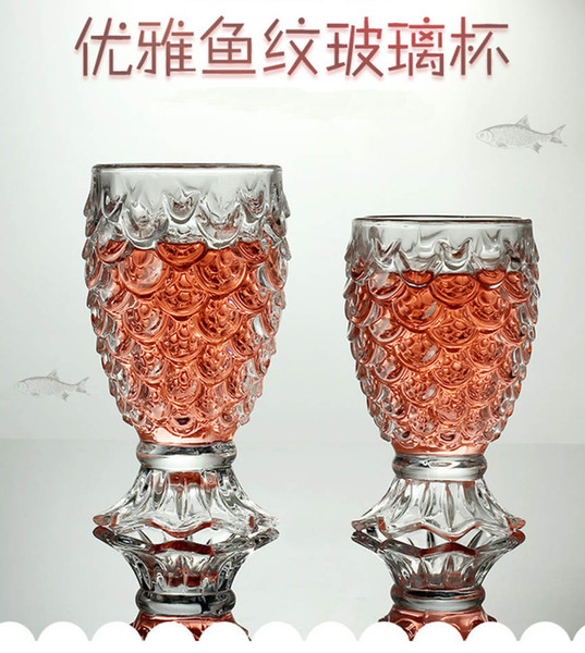 High Quality Creative idea Design Drinking Mermaid fish scale beer cup Glass KTV Bar Cup Beautiful Body Beer Glasses Pint Juice Glass