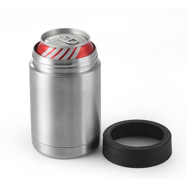 360ML Stainless Steel Tumblers beer bottle Keeper Insulated Vacuum Flask Cans Cold Cooler Cup Double layer Thermoses