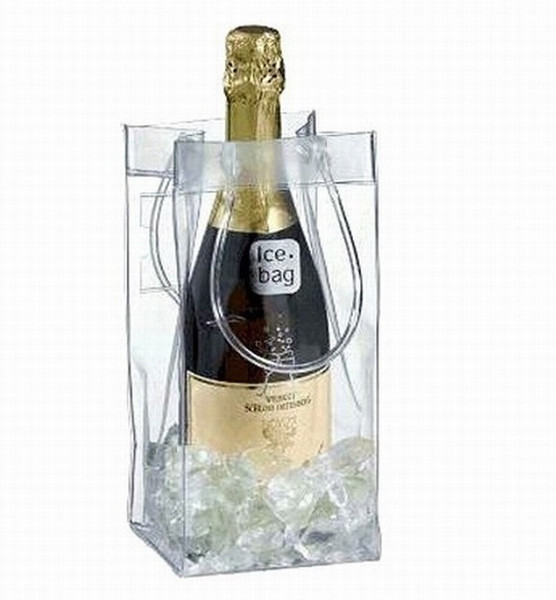 Free Shipping Wine cooling Ice Bag PVC bottle beer holder Gift bags Wine Ice bag 100pc wn088