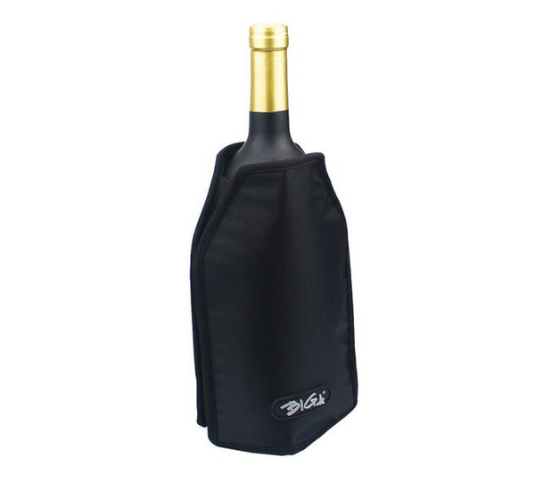 Wholesale Wine Champagne Cooler Sleeve Nylon Construction With Elastic Substantial Gel Long Time Cooling Dinner Party Picnic Wine Ccooler 41