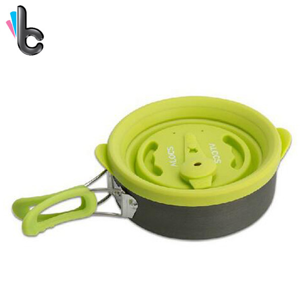 Magic Flute Multifunctional Kettle Whistle Outdoor Camping Picnic Silicone Cover Pan Frying Pan Cookware