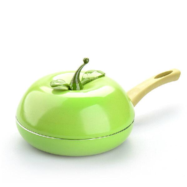 Hot Sale Fruit Frying Pan Colour Saucepan Ceramic Pan Grill Cast Aluminum Cookware Gas Grill Pan