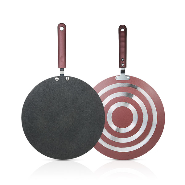 Kitchen Pancake Non -Stick Frying Pan Kitchen Tools Flat Pan Griddle Pan With Spreader And Spatula Crepe Maker Griddle