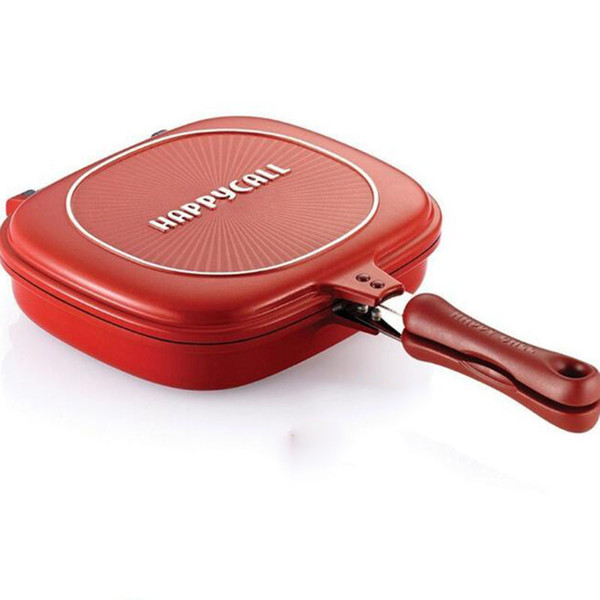 Burning Pan Frying Omelet Fried Eggs Square Pan Aluminum Non -Stick Frying Pan Two Colors Available Cookware