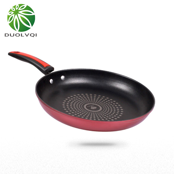 Duolvqi Saucepan Skillet Non -Stick For Cooking Pot Copper Cast Iron Frying Pan With Ceramic Coating And Induction Cooking Pans