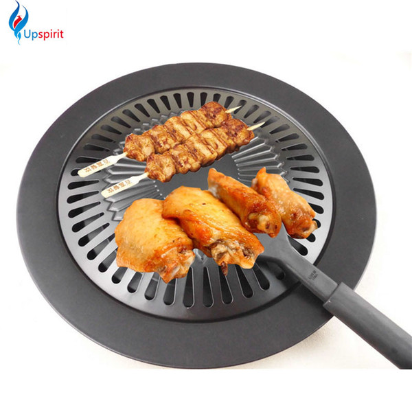 New Cooking Tools Non -Stick Gas Grill Pan Refined Iron Black Barbecue Bbq Frying Roasting Pans Outdoor Saucepan Panela Sartenes