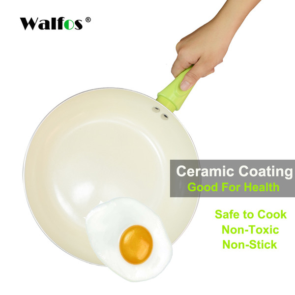 Non -Stick Frying Pan With Ceramic Coating And Induction Cooking ,Oven &Dishwasher Safe