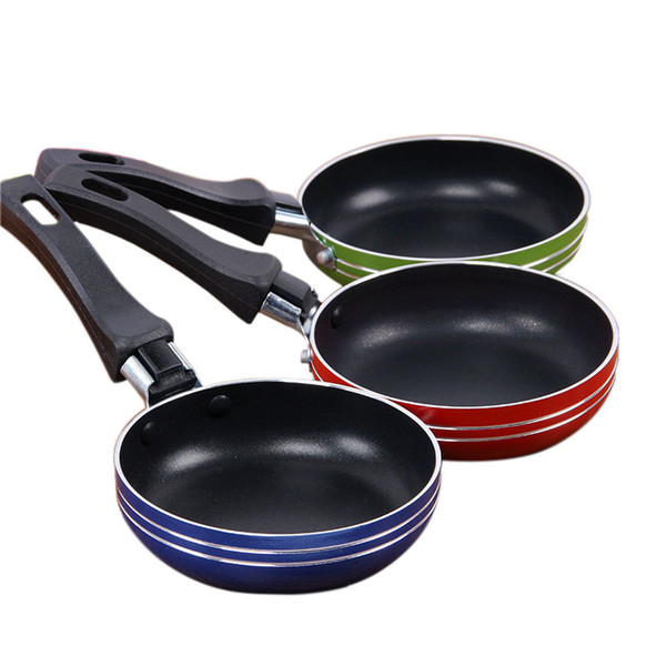 Stainless Steel Mini Pancake Pot Nonstick Pan Frying Pan Saucepan Small Fried Eggs Pot Kitchen Cookware Omelette Cooking Pans