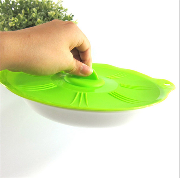 8-inch Silicone Boil Over Spill lid / Preservation lid / Pan Cover / Oven Safe with Instead of plastic wrap