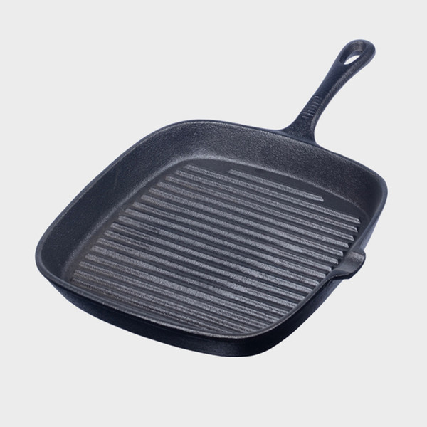 24cm Rectangle Frying Pan Iron Pan Non Stick Cookware for Jade Zi Burning Steak Pans Of Omelet Kitchen Pan