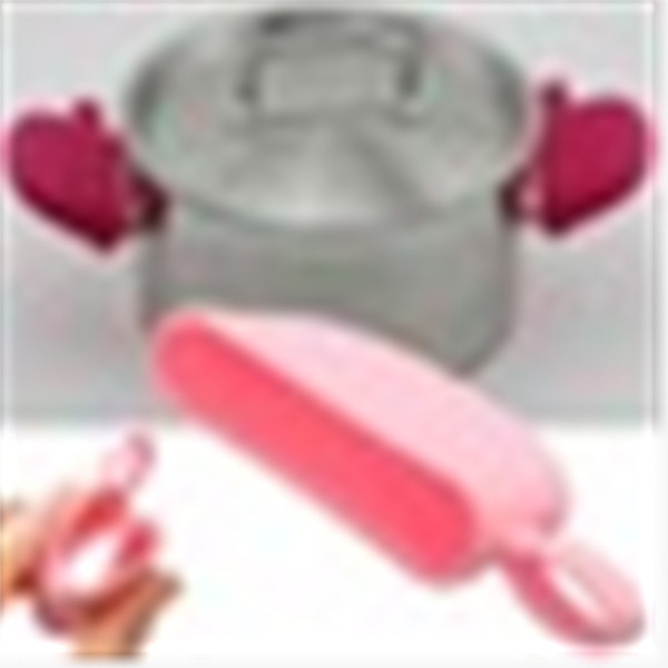 2pcs/set Kitchen Accessories Silicone Pot Pan Saucepan Handle Cover Heat Insulation Grip Sleeve Kitchen Tool